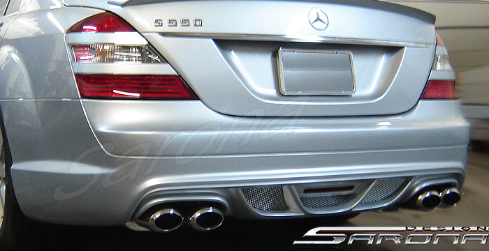 Custom Mercedes S Class Rear Bumper  Sedan (2007 - 2013) - $690.00 (Part #MB-029-RB)